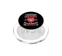 Cute Enough To Stop Your Heart Funny Nursing PopSockets PopGrip for MagSafe