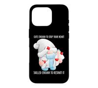 Cute Enough To Stop Your Heart Skilled Enough To Restart It Case for iPhone 16 Pro