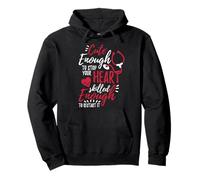 Cute Enough To Stop Your Heart Skilled Enough To Restart It Pullover Hoodie