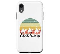 Cute Epiphany Three Wise Men 3 Kings day retro Christian Case for iPhone XR
