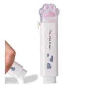 Cute Erasers - Sliding Retractable Erasers with Cat Paw | Rubber Sweet, Retractable Eraser, Case, Cute Jelly Erasers, Cute Erasers for the S