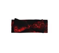 Cute Explosion Burst Red Black Print Baby Bow Headband â€“ Full Moon Gift for Newborns, Toddlers â€“ Skin-Friendly Hair