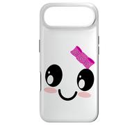 Cute Face of a Ghost with Bow for Girls Case for iPhone Air