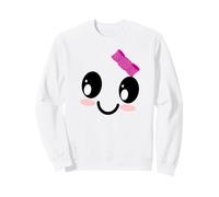 Cute Face of a Ghost with Bow for Girls Sweatshirt