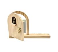Cute Fairy Door Outlet Cover Wood Socket Guard