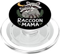 Cute Fall Autumn Raccoon Racoon Women Mom Mum Mother Mama PopSockets PopGrip for MagSafe