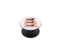 Cute Fall Dachshund Trio Dogs Pumpkins Bows Watercolor PopSockets Adhesive PopGrip