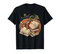 Cute Fall Pumpkin Witch Reading Librarians for Bookworms Value Graphic T-Shirt