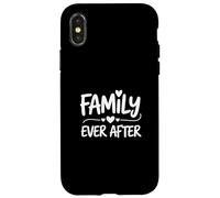Cute Family Ever After Adoption Gotcha Day Case for iPhone X/XS