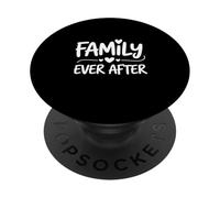 Cute Family Ever After Adoption Gotcha Day PopSockets Adhesive PopGrip