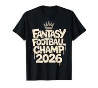 Cute Fantasy Football Champ 2026 Champion Dibs Legend Value Graphic T-Shirt