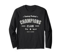 Cute Fantasy Football Champions Club Champ Game Day Husband Long Sleeve T-Shirt