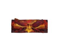 Cute Fantasy Phoenix Print Baby Bow Headband - Delicate & Sensitive for Newborns, Stretchy Nylon Headbands