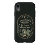 Cute Fantasy Reader Fictional Character Reader Mood Case for iPhone XR