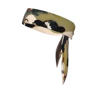 Cute Farm Animals Printed Sports Headband Tennis Headband Suitable for Basketball Running and Track and Field