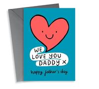 Cute Father’s Day Card - We Love You Daddy