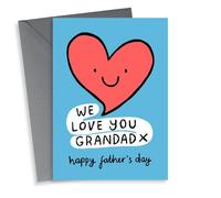 Cute Father’s Day Card - We Love You Grandad