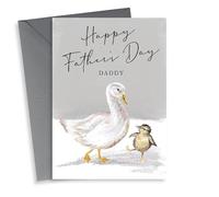 Cute Father's Day Card - Daddy - Goose