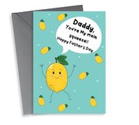 Cute Father's Day Card - For Daddy - Daddy, You're My Main Squeeze!