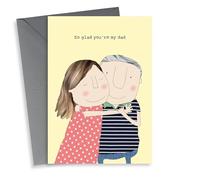 Cute Father's Day Card - So Glad You're My Dad