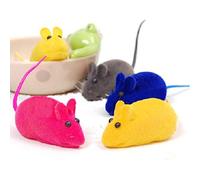 Cute Faux Mice Cat Toys Little Mouse Squeak Noise Sound Rat Playing Toy For Pet Cats Dogs Very Useful and Fashion
