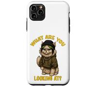 Cute Feline Funny Sarcastic Cat Lady Quote Humor Case for iPhone 11 Pro Max