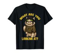 Cute Feline Funny Sarcastic Cat Lady Quote Humor T-Shirt