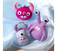 Cute Felt Weaving Sewing Kits - Monsters Christmas Gnomes Baubles Craft Projects