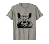 Cute Fennec Fox Ink Illustration T-Shirt