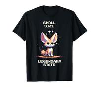 Cute Fennec Fox Pixel Desert Design T-Shirt