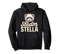 Cute Ferret Lover Funny Animal Lover Kids Pullover Hoodie