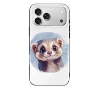 Cute Ferret Phone Case Compatible with 17 Pro Max | Cute Slim Phones Protective Cover for Women Men