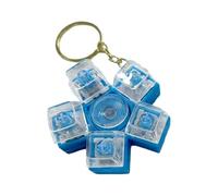 Cute Fidget Clicker - Interactive Keyboard Keychain, Sensory Toys with Button Design, Keychain Pendant, Fidget Toy, Stress Relief Toyfor Adults Kids Home Office School Classroom Travel Party Luggage