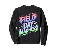 Cute FIELD DAY MADNESS P.E Teacher Win On Sports Fast Snack Sweatshirt