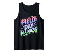 Cute Field Day Madness P.E Teacher Win On Sports Fast Snack Tank Top