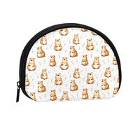 Cute Field Mouse Print Coin Purse - Mini Coin Purses for Women, Cute Small Change Purse Coins Pouch