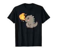 Cute Fire Breathing Baby Dinosaur Monster T-Shirt