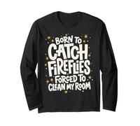Cute Firefly for Kids who Catch Fireflies Long Sleeve T-Shirt