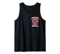 Cute Firework Safety Director BBQ Crew Bang Dept Badge Team Tank Top