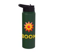 Cute Fireworks Bonfire Night Celebration Boom Men Women Kids Stainless Steel Insulated Water Bottle