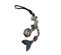 Cute Fish Pendant Mobile Lanyard Phone Chain, Telephone Jewelry String Rope Bag Keychain for Phone Case Camera Bag(Style 4)