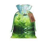 Cute Fish Print Drawstring Gift Bags Packaging Party Candy Goodie Bag Xmas Presents Decor Holiday Giving