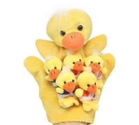 Cute Five Little Ducks Animals Hand Finger Puppets Story Telling Nursery Fairy Tale Kids Birthday