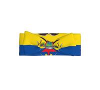 Cute Flag of Ecuador Print Baby Bow Headband - Delicate & Sensitive for Newborns, Stretchy Nylon Headbands
