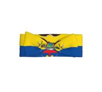 Cute Flag of Ecuador Print Baby Bow Headband - Stretchy & Soft, Perfect Full Moon Gift for Infant Girls