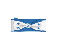 Cute Flag of Honduras Print Baby Bow Headband - Stretchy & Soft, Perfect Full Moon Gift for Infant Girls