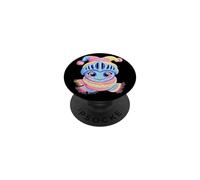 Cute Flamingo Portrait Bird Lover Graphic Pink Glasses Bow PopSockets Adhesive PopGrip