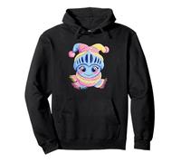 Cute Flamingo Portrait Bird Lover Graphic Pink Glasses Bow Pullover Hoodie