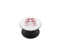 Cute Floral Dental Assistant Dentist Office Tooth PopSockets Adhesive PopGrip
