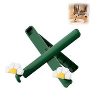 Cute Floral Desktop Reading Stand Foldable Tablet Stand Book Holder Portable Desktop Office Study and Binge-Watching Device. (1 Pack White)